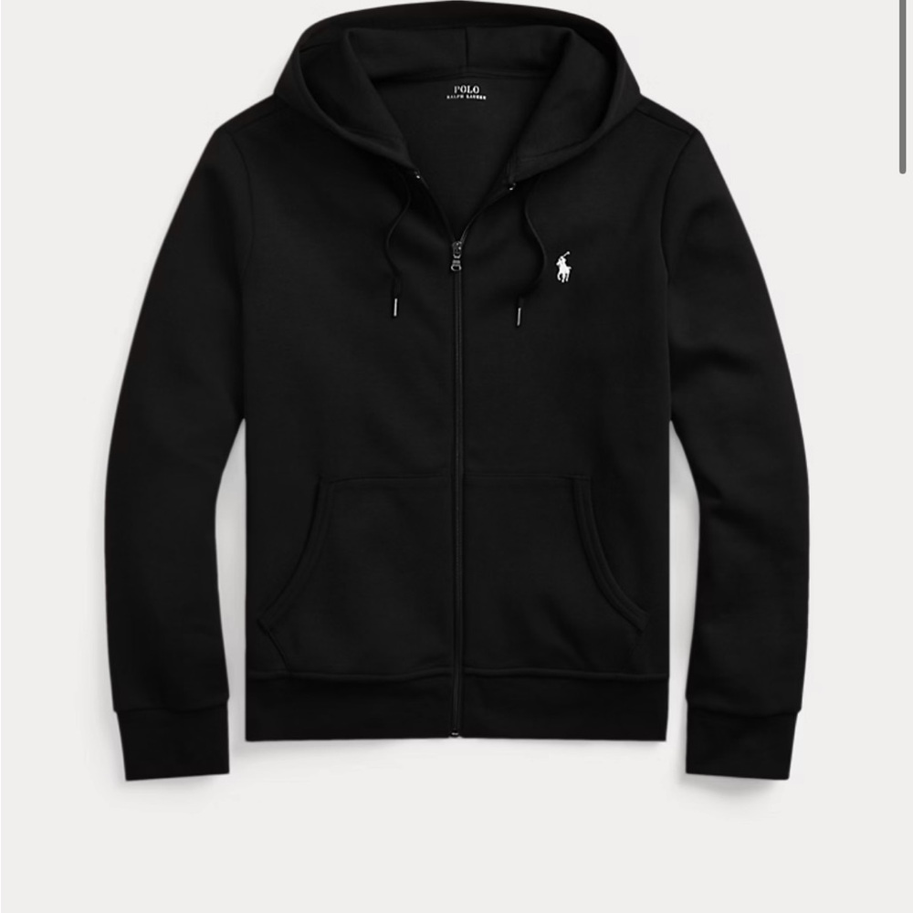 Polo by Ralph Lauren Men's Black Zip-Up Sweater